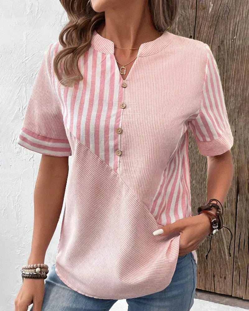 Lilly™ |  Dżinsowa koszula z kieszeniami