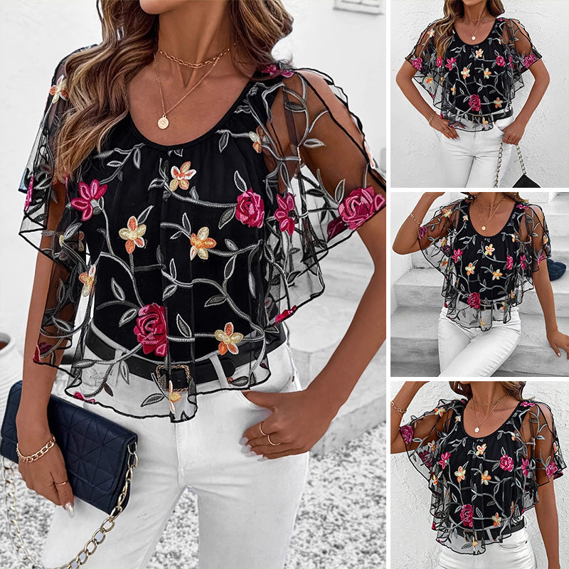 HANNA | Bluzka w stylu vintage